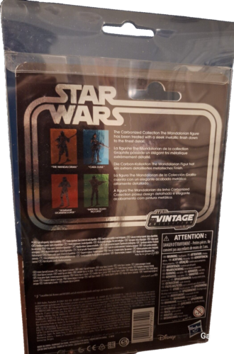 (2 Pack) The Mandalorian The Vintage Collection STAR WARS Carbonized Kenner - Picture 3 of 3