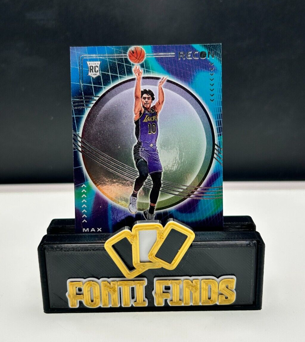 2022 Panini Recon Basketball Max Christie RC Rookie #206 Lakers