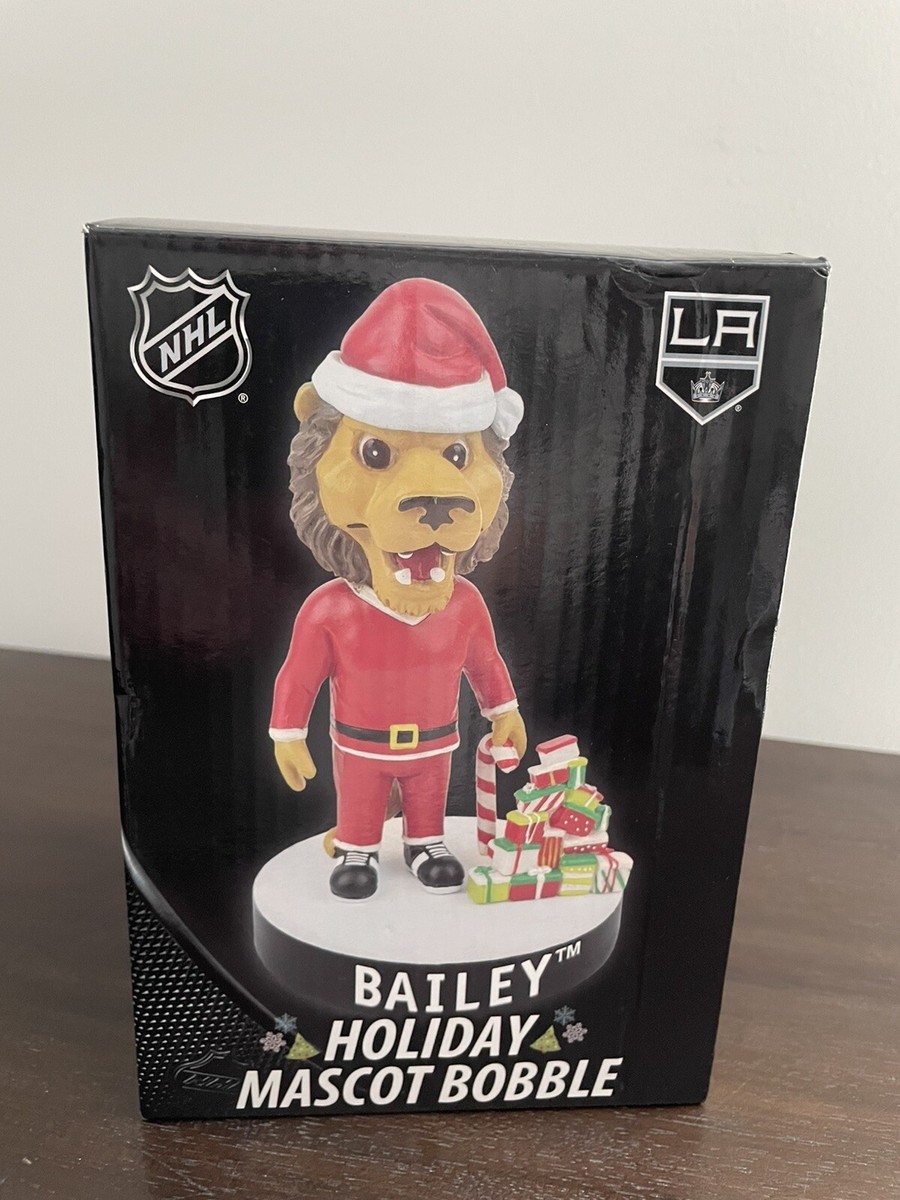 Bailey Los Angeles Kings Holiday Christmas Bobblehead NHL NEW NHL Hockey