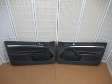 06 07 08 09 Volkswagen Gti Coupe Black Left Right Brushed Alloy Door Panel Set