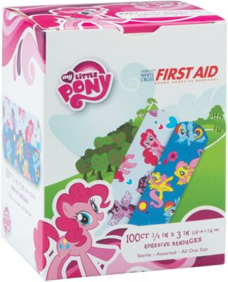My Little Pony Adhesive Bandage, 3/4'' x 3'', Stat, 100/bx