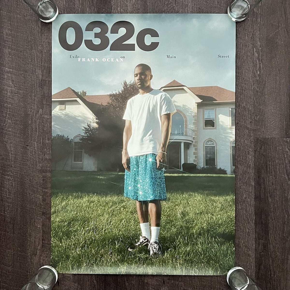 032cポスター　frank ocean フランクオーシャン POSTER WINTER 2017/2018: FRANK OCEAN | 032c