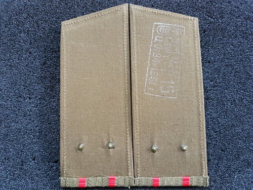 (R4) Schulterklappen Oberstleutnant Heer Rangabzeichen Russland CCCP UDSSR - Picture 2 of 2