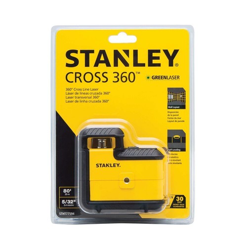 Linenlaser Cross360 - grün, 4xAA (STANLEY STHT77594-1) - Bild 2 von 5