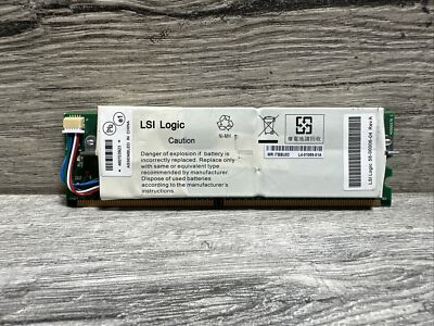 LSI Logic Battery-Backed-Up Memory Module MR iTBBU02 L4-01089-01A   #S-49