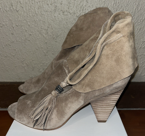 Sigerson Morrison FARO bootie Heel vero cuoio size 9.5 women TAN