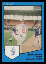 Mark Gardner 1989 ProCards #1224 Indianapolis Indians Baseball Card