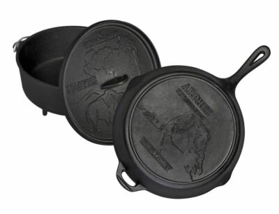 Feuertopf CAMP CHEF Nationalpark Edition 12 inch Dutch Oven und 12 inch Pfanne