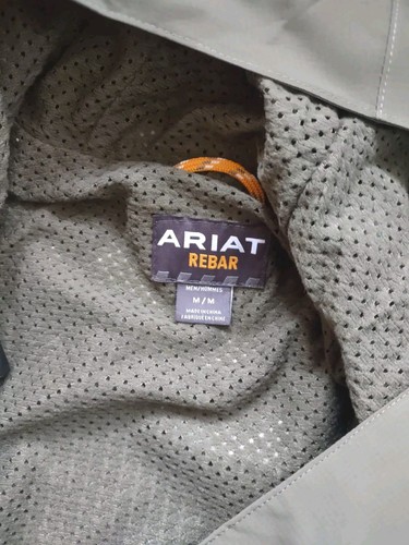 Imperméable homme Ariat Rebar vert coquillage survêtement athlétique neuf avec étiquette - Photo 4 sur 17