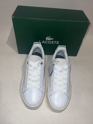 Woman's Sneakers & Athletic Shoes Lacoste Carnaby Plat 123 1 SFA WHT/OFF SIZE 5