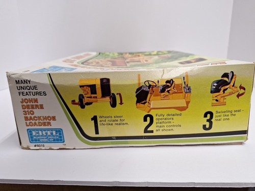 Ertl John Deere 310 1/25 Scale Bockhoe Loader Model Kit Open Box No Decals - Picture 3 of 6