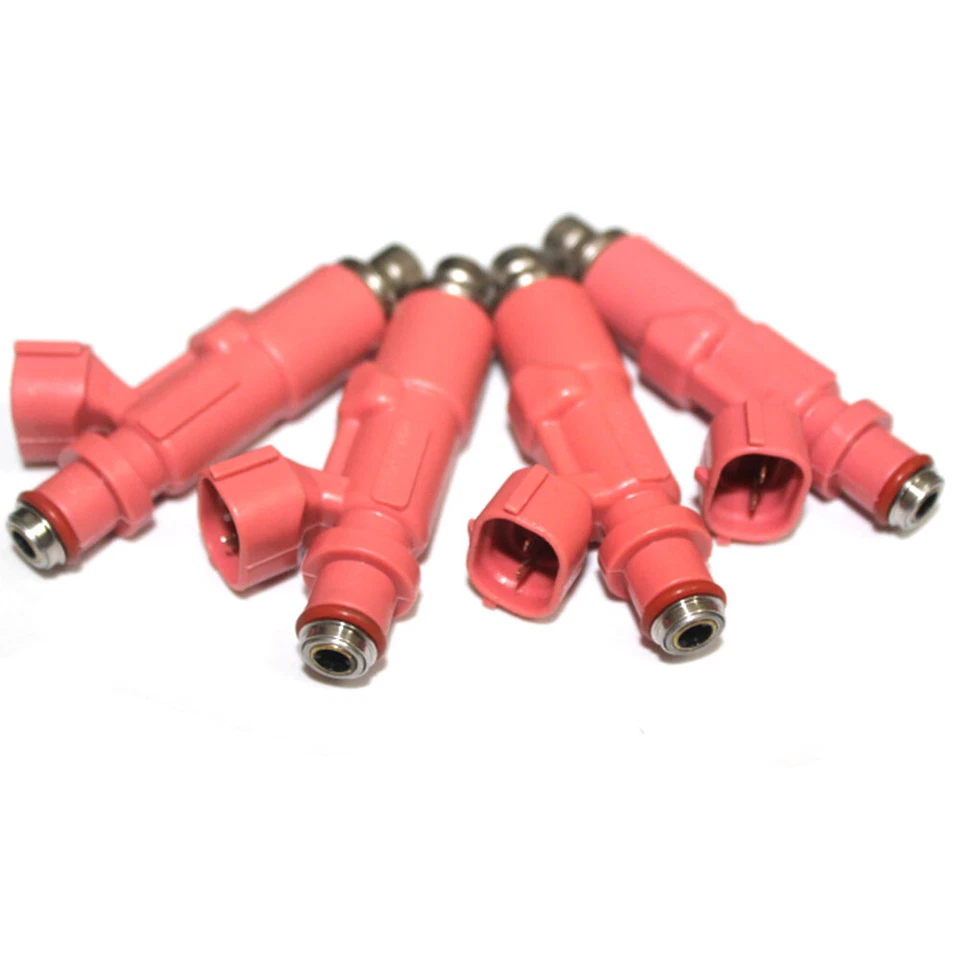4 inyectores de combustible OE 23250-75080 para Toyota 4Runner Tacoma 2.7 2.4 L4 23250-75090 Foto 2 de 3