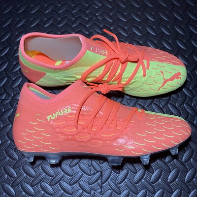 Puma Future Netfit Osg Fg Ag Soccer Cleats Mens Sz Peach