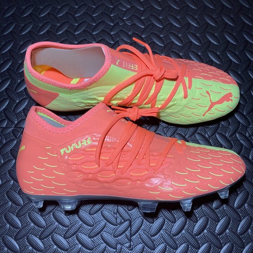 Puma Future 5.3 netfit OSG Fg Ag Botines De Fútbol Para Hombre Talla 7.5  Durazno/Volt 105936 01 | eBay