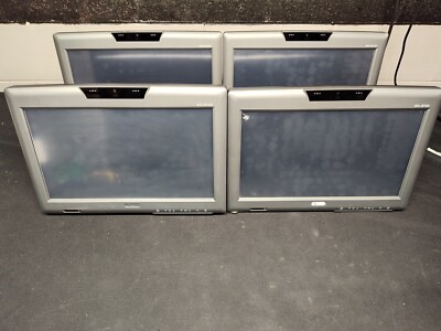 Lot of 4 iEi AFL-W15A Industrial Interactive Panel PC *PARTS ONLY*