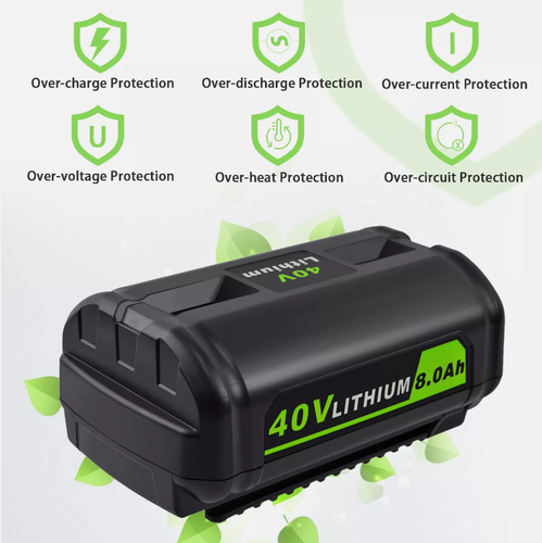 6.0Ah 8.0Ah Battery For Ryobi 36V 40V BPL3626 BPL3650D BPL3640D BPL3650 BPL3626D - Picture 10 of 21