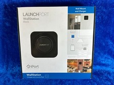 NEW LaunchPort Wallstation High-Speed Black Charger Multiple Device Support
