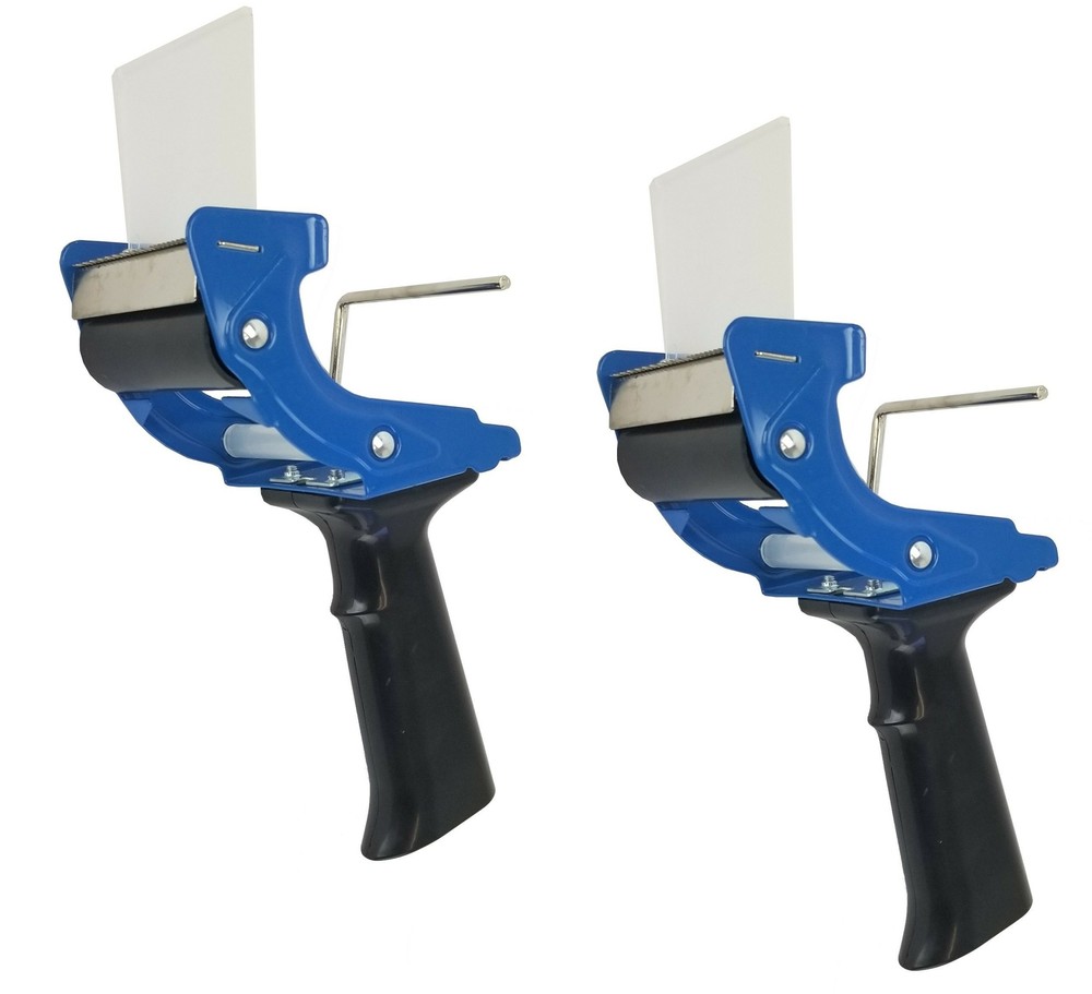 Set of 2 - Tape Dispenser Gun, 3 Inch MouseTrap Style, Light, Durable Tape Gun