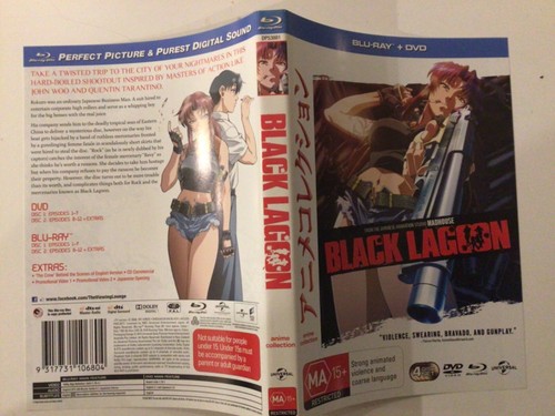 Black Lagoon - 1st Series 1 (2006, Blu ray, RgABC) 12 eps, Rei Hiroe, Katabuchi. - Picture 2 of 4