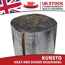 10mm Car Underlay Underfelt Sound Deadener Noise Proofing Insulation Mat 1M x 2M