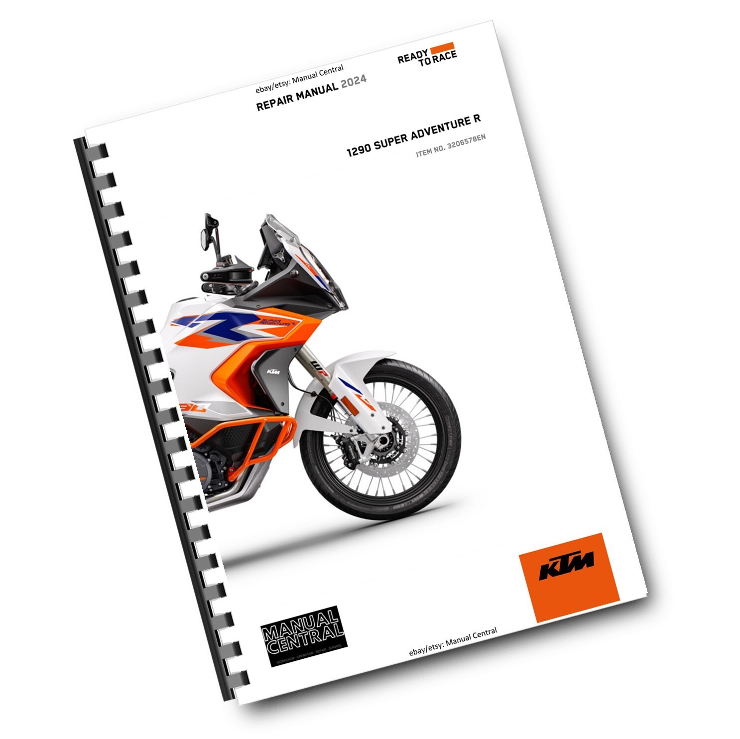 KTM 2024 - 1290 SUPER ADVENTURE R - MANUAL DE SERVICIO TALLER