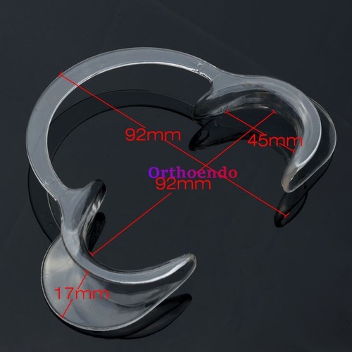 1pc Dental Orthodontic C Type Intraoral Lip Cheek Retractor Plastic Mouth Opener - Picture 21 of 36