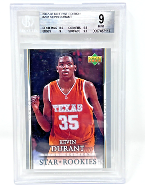 2007-08 UD First Edition Kevin Durant #202 Rookie Card RC - MINT 2007-08 UD First Edition Kevin Durant #202 Rookie Card RC - MINT