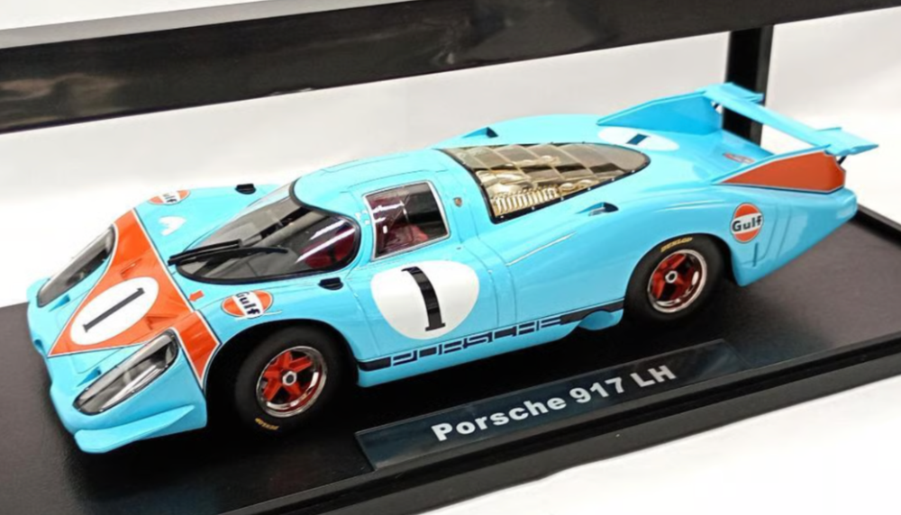 1969 Porsche 917 LH Presentation 1:18 WERK83 GULF Diecast Car Model Car