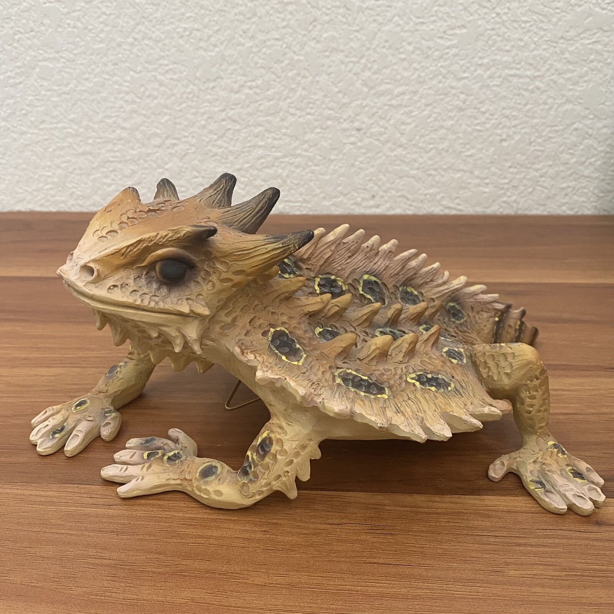Unique Vintage Ulibarri's Signed Horned Toad Lizard Ceramic Wall