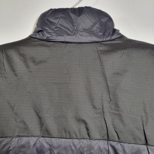 Hurley Chevron Chic Puffer Jacket Boy's M Black Navy - Picture 5 of 18