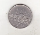 Romania - 1 leu 1963 - KM 90