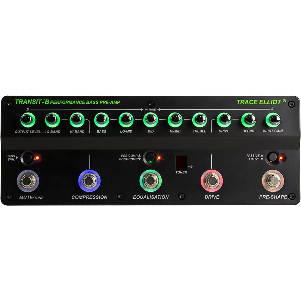 Басовый предусилитель Trace Elliot Transit B и педаль эффектов 55690₽