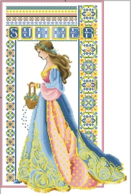 SCHEMA KREUZSTICH SUMMER CELTIC ALTERNATIVE CROSS STITCH AUF USB DVD MICRO SD