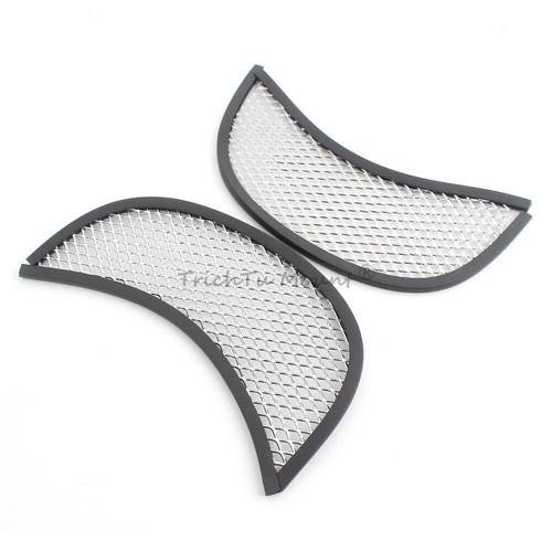 Chrome Fairing Mesh Grill Side Vent Screen For Harley Road Glide FLTR 2015-2023 - Picture 15 of 23