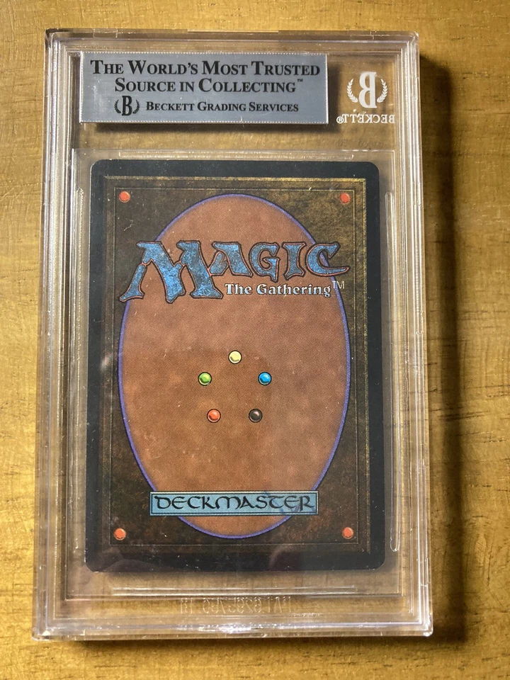 MTG✨DESERT (CAMPFIRE/MIRAGE VARIANT)✨Arabian Nights BGS 8.5 NM/M 1993 Myrfors - Image 2 of 2