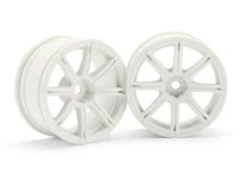 HPI Racing - Work Emotion XC8 Wheel, 26mm-3mm OffSet, White
