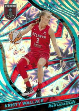 KRISTY WALLACE 2022-23 PANINI REVOLUTION WNBA IMPACT PARALLEL SP /149 DREAM