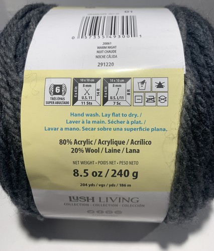 1 CARON TEA CAKES in WARM NIGHT 8.5oz/240g 204/186m Lush Living Collection - Picture 3 of 4