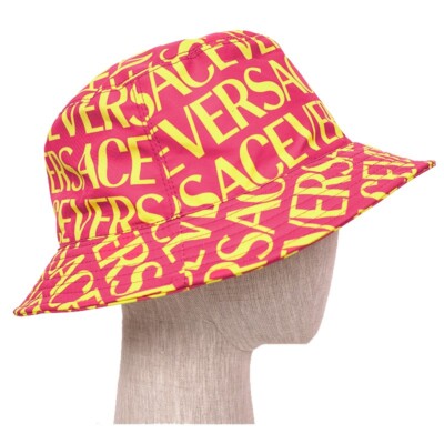 VERSACE ピンク キャップ 58cm Versace Baseball Cap - 57 cm