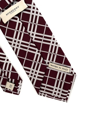 Burberry London Tie 100% Made In