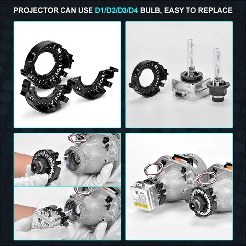 LHD 3.0" HID Bi-xenon Projector lens Retrofit For D1S D2S D3S D4S Headlight Bulb - Picture 5 of 8