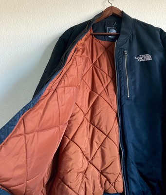 The North Face MA-1 Flight Insulated Bomber Jacket Full Zip Black