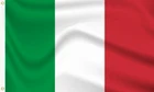 Italy Italian Flag 5ft X 3ft Polyester Fabric Euro Football