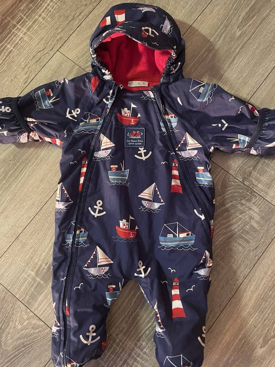 jojo maman bebe Waterproof Snowsuit 0-3 Months UK