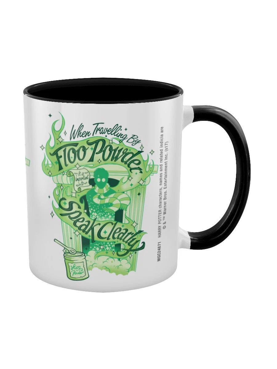 Harry Potter Floo Powder Black Interior Mug
