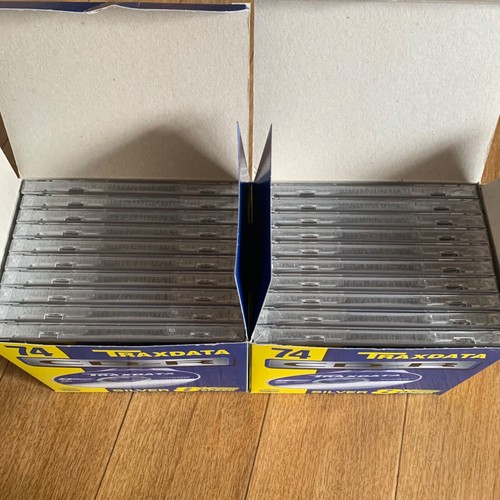 20 Sealed, TRAXDATA CD-R 74 Silver 12x Speed, 74 Minutes CD Recordable - Afbeelding 3 van 4