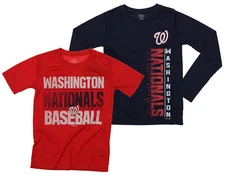 MLB Youth Washington Nationals Fan Two Piece Performance T-Shirt Combo Set
