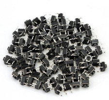 Dotykowy przełącznik przyciskowy PCB 6 * 6 * 4,3 mm pionowy mini 4PIN mikroprzełącznik 100 szt.