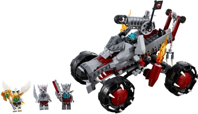Lego Wakz' Pack Tracker 70004 LEGENDS OF CHIMA Minifigure Building