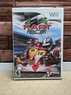 Kart Racer (Nintendo Wii 2009 Virtual Play Games) New / Sealed